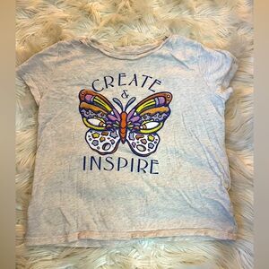 Old Navy | Girls tee size Large, 10/12 | Greige color
